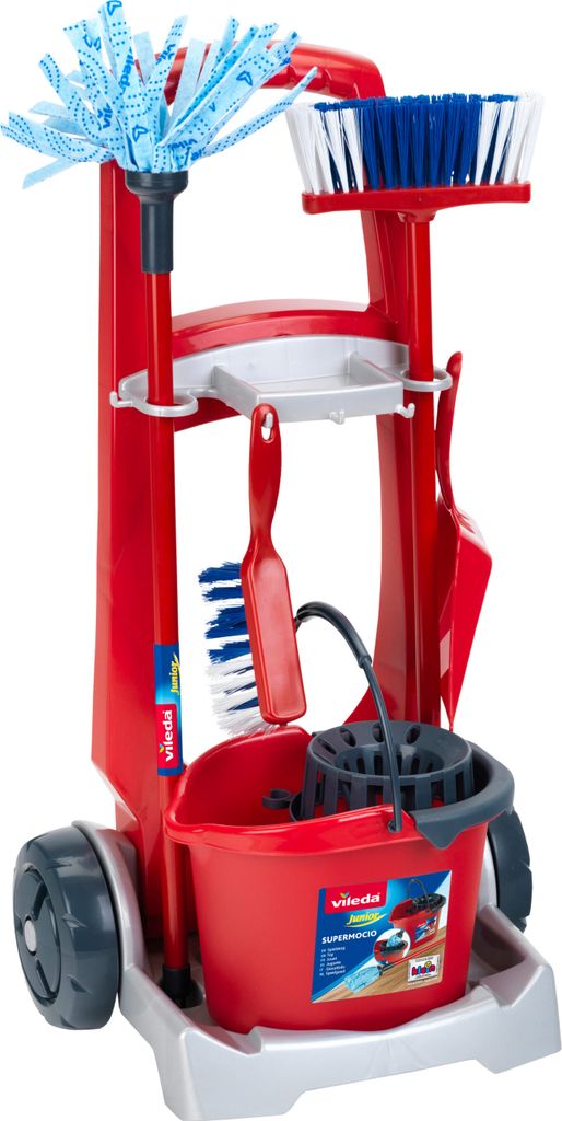 Klein Vileda Besenwagen (Spielzeug) 6741 Produktbild 2