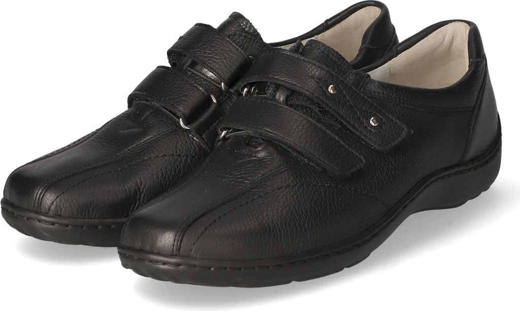 WALDLÄUFER Henni Damen Kletthalbschuhe schwarz - Größe: UK Produktbild 