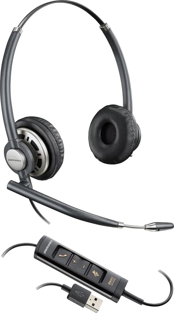 Casque HP Poly EP 725 USB-A Stereo conforme TAA pour bureau sécurisé