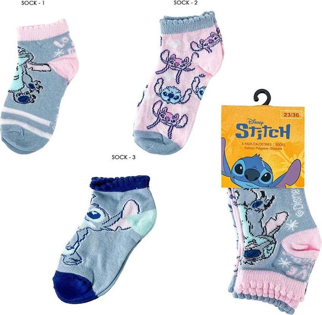 Cerda Group Stitch 3 Socken Mehrfarbig EU 31-34 Mädchen Mehrfarbig EU 31-34