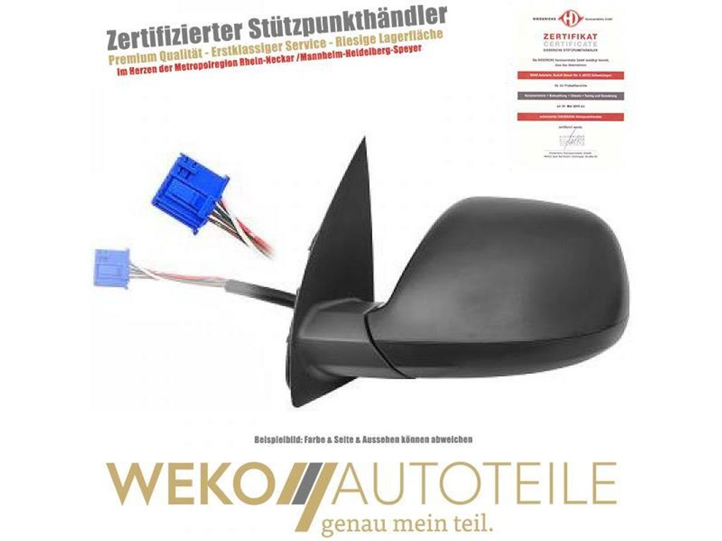 Außenspiegel links DIEDERICHS 2275127 für VW