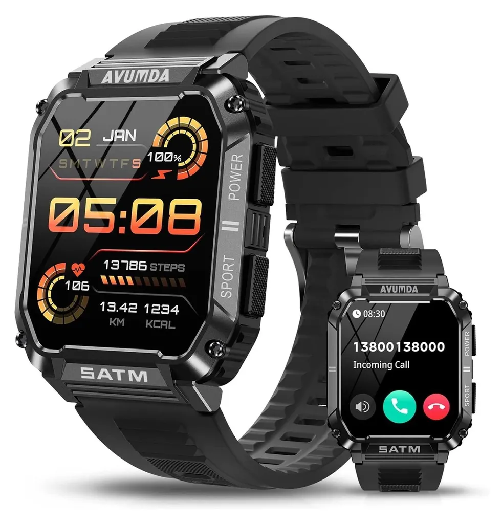 Orologio Sportivo Smartwatch 120+ Sport - Cardio e Pressione al Polso
