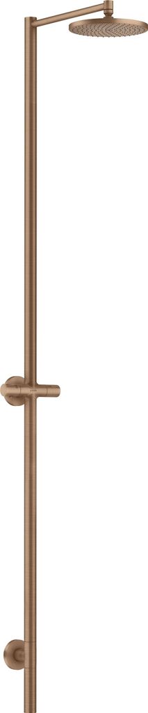 hansgrohe AXOR Starck Nature Duschsäule, mit Kopfbrause 240 1-jet, ohne Handbrause, Aufputzmontage, 12671310