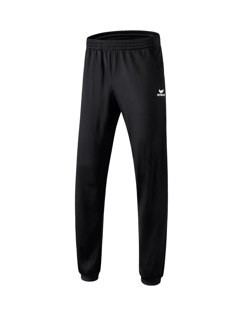 Erima Polyester Trainingshose mit Bündchen schwarz