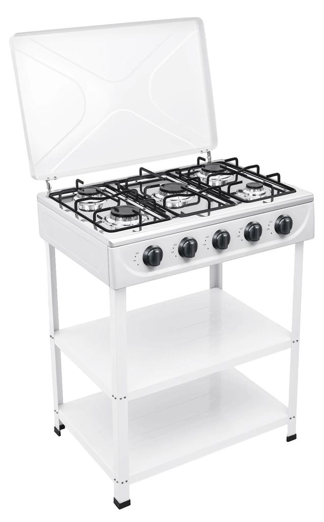Plynový sporák, voľne stojaci, 5 horákov, manuálne Obrázok produktu 
