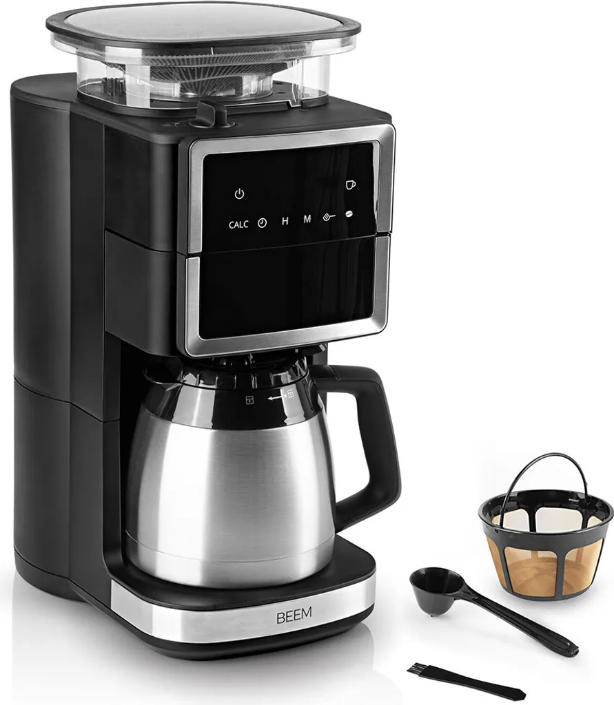Cafetière filtre programmable avec broyeur intégré et verseuse isotherme - 9