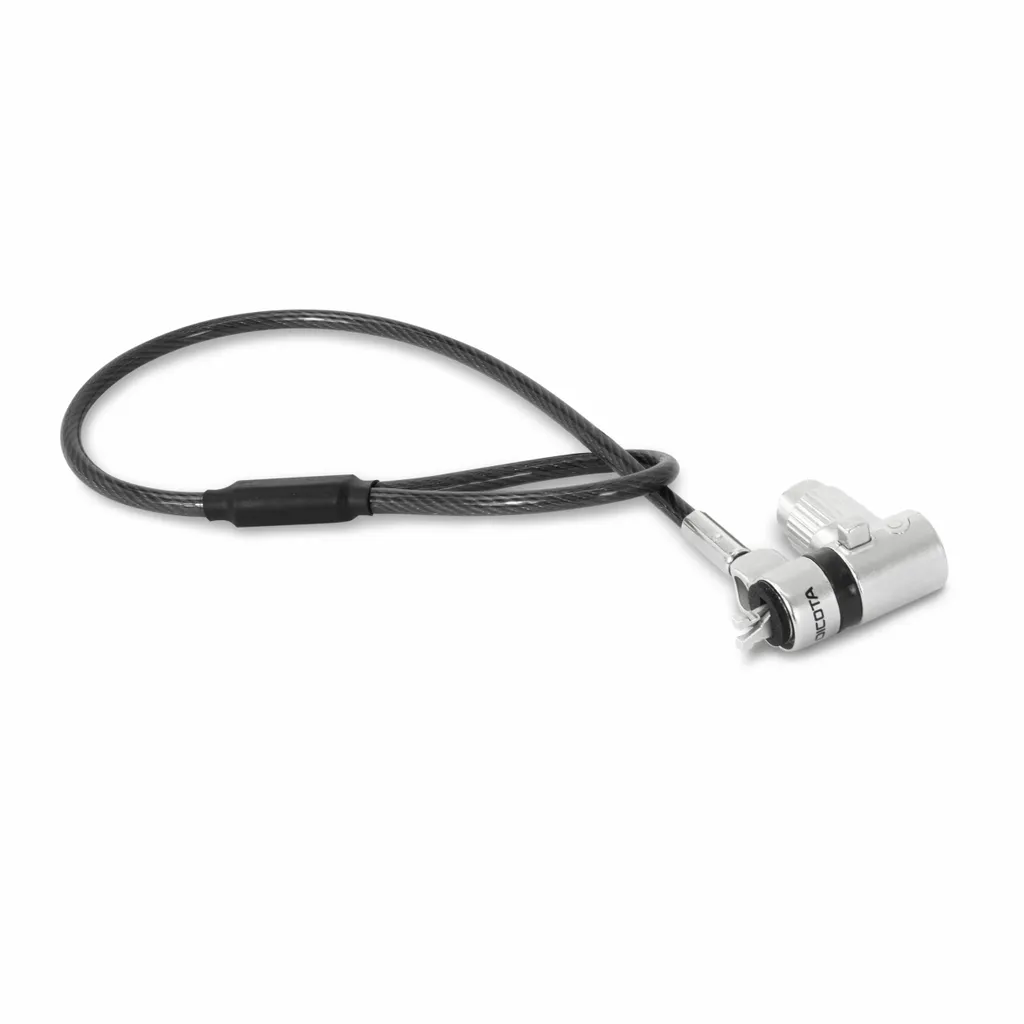 Câble Antivol DICOTA pour Sécuriser votre PC Portable au Bureau 2m