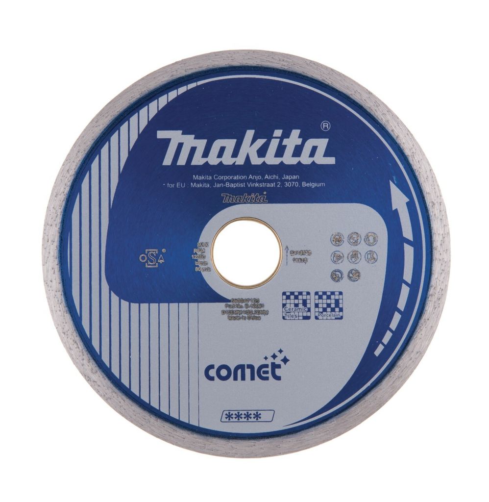 Makita Tarcza Diamentowa 125X22,23Mm Pełna (Sucho / Mokro) Zdjęcie produktu 