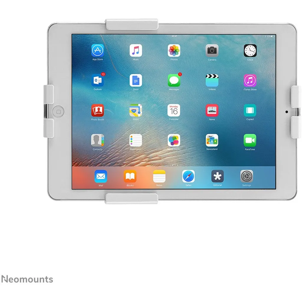 Support Mural pour Borne Interactive Tablette 11 Pouces - Blanc Pur Fixe - 10