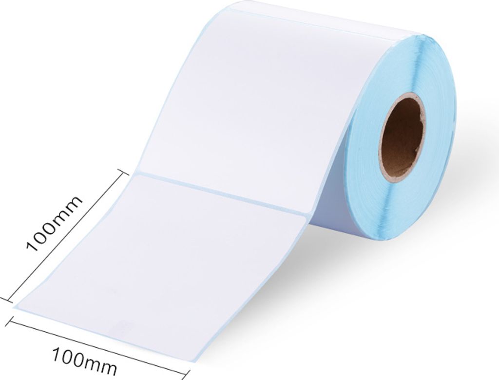 Rolle mit selbstklebenden Etiketten 100 X 100 mm, 500 Etiketten, C6421