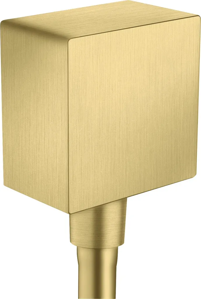 AXOR FixFit Karree 36732950: Dettaglio Doccia Brushed Brass di Design