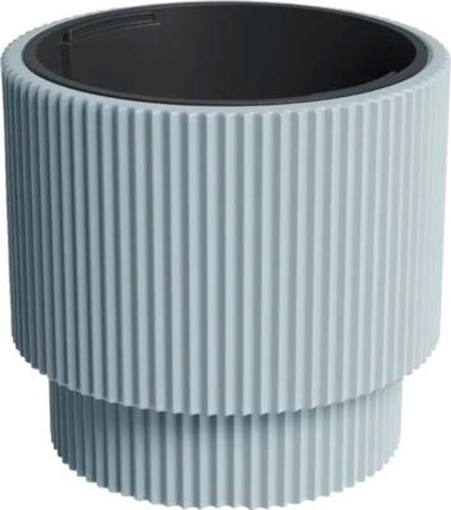 Pflanztopf Milly Kunststoff Ø 39,1 cm H 37,5 cm grau inkl. Produktbild 