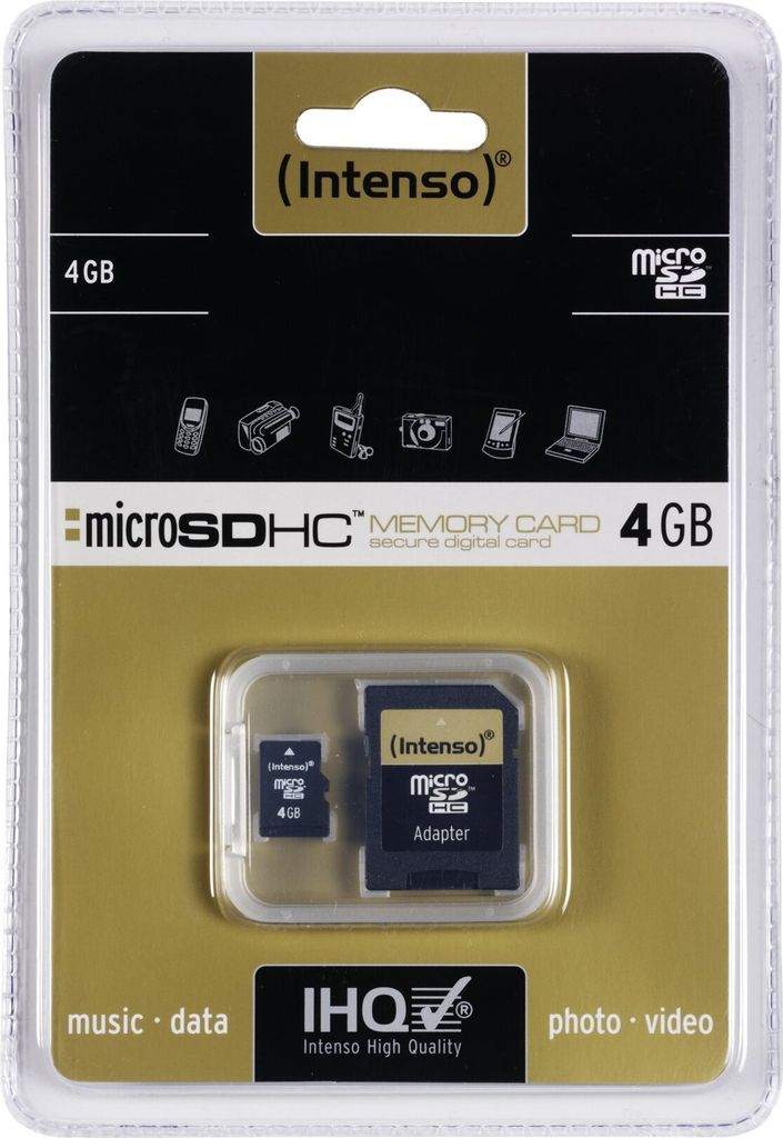 Intenso Micro Sdhc Karte 4Gb Obrázek produktu 