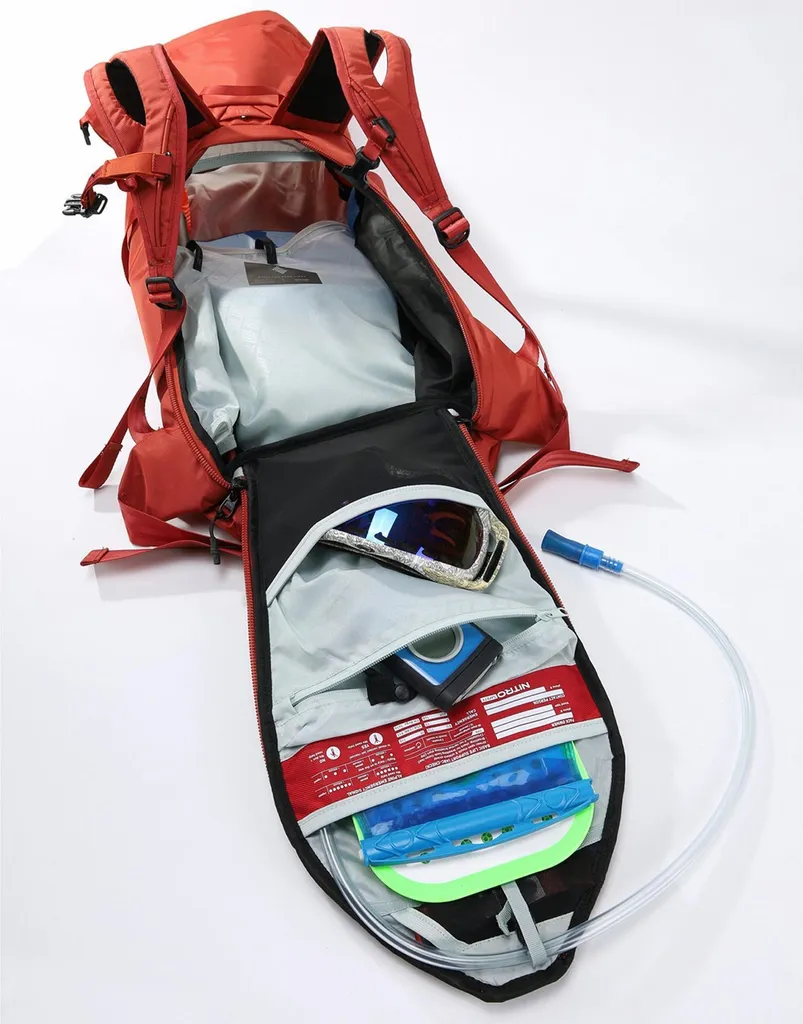 Nitro Splitpack 30 Supernova rouge - Sac à dos de randonnée 22L robuste