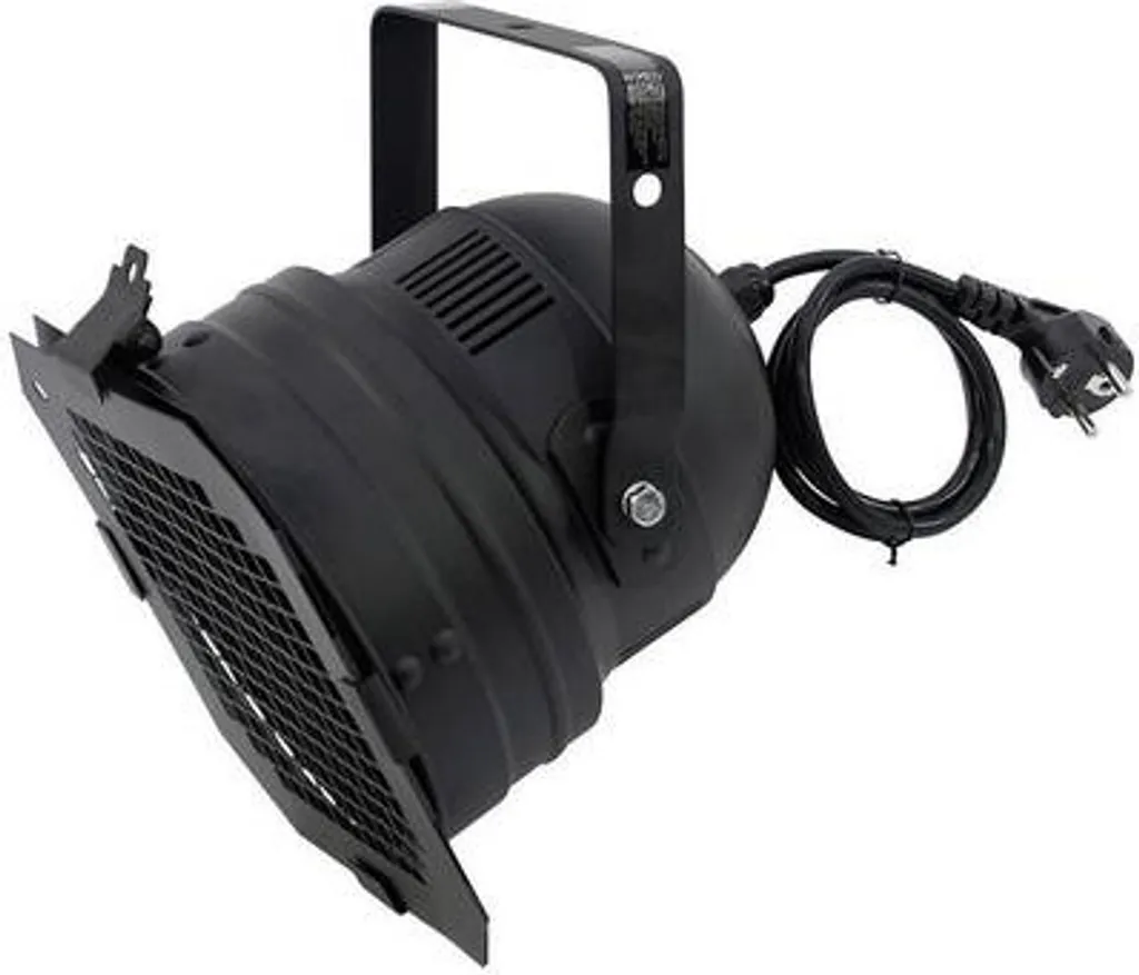 Projecteur Halogène PAR-38 Eurolite Spot avec Lyre de Fixation Inox