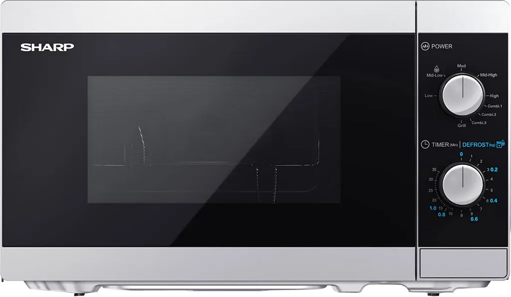 Sharp Microonde YC-MG01E-S Argento con Grill | Risparmia Tempo - 22