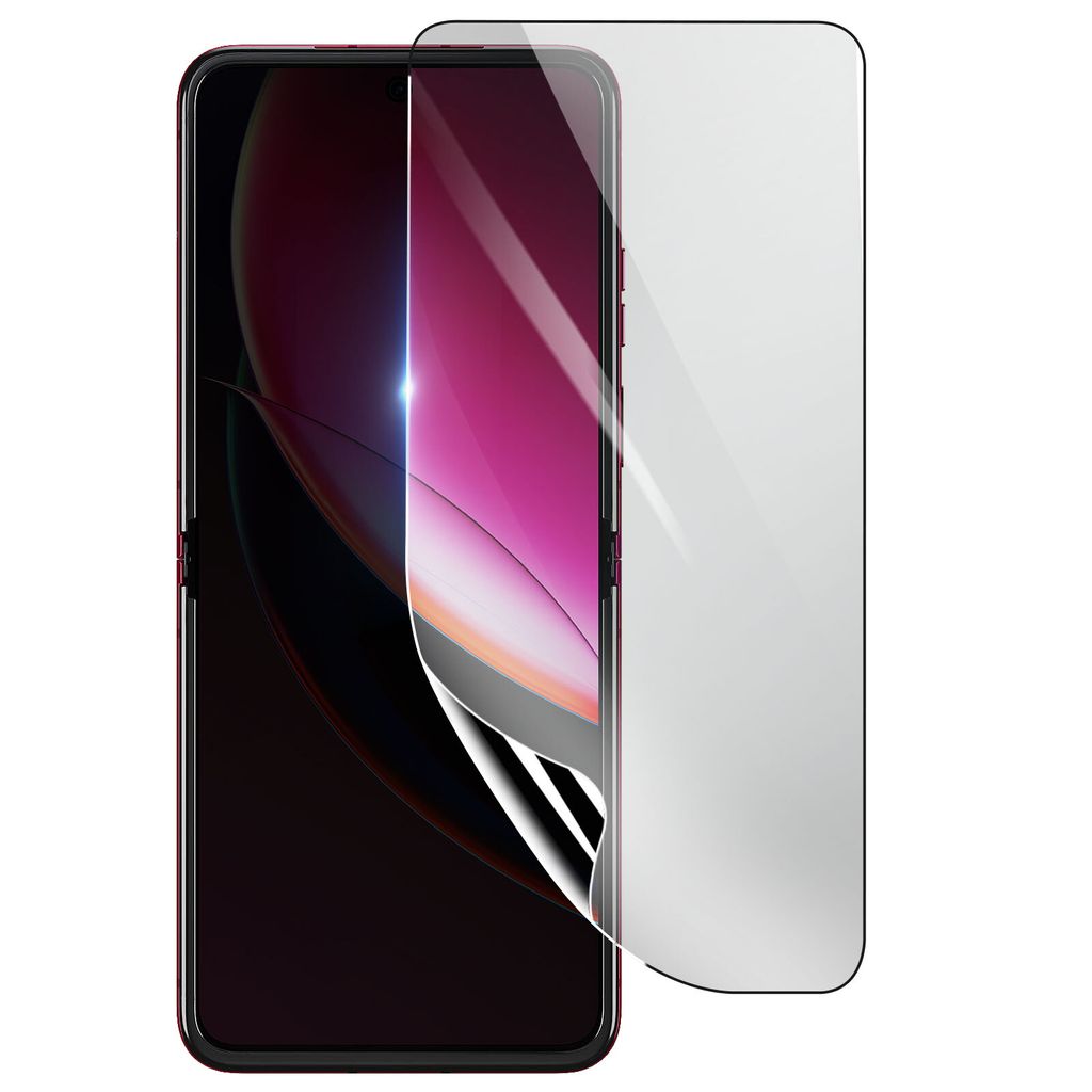3mk, Stoß- und kratzfester Hydrogel Bildschirmschutz für Motorola Razr 40 Ultra, Transparent