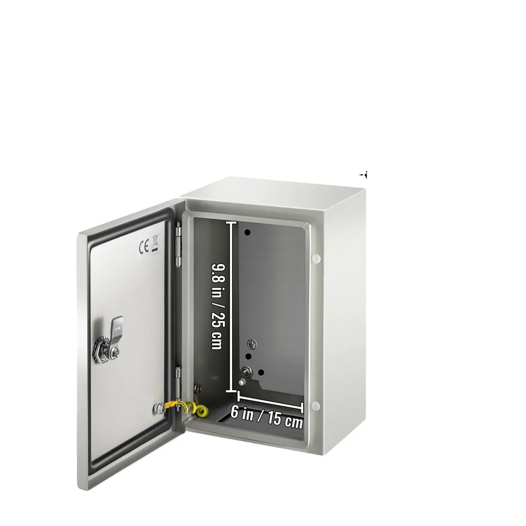 Coffret électrique IP66 étanche acier抗 corrosif 30x20x15cm pro