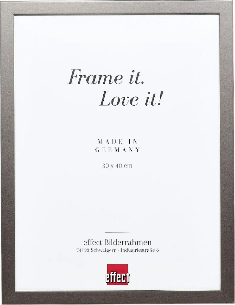 Offerta Cornice Top Cube 18x32 Platino | Qualità Tedesca in Legno