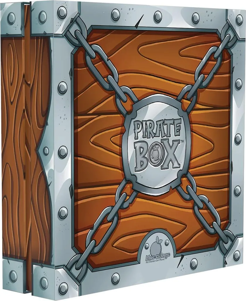 Pirate Box BLOD0097 : Jeu de société tactique pour 2 à 4 joueurs dès 8 ans