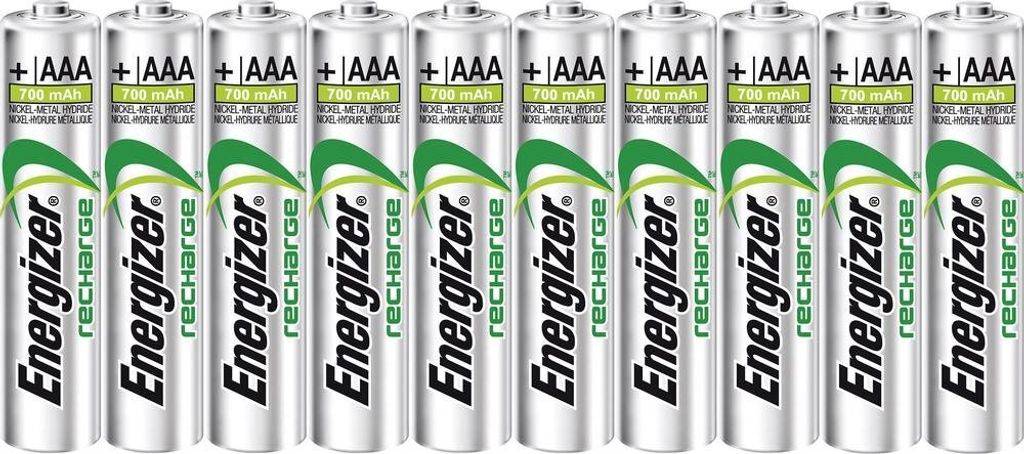 Energizer Power Plus HR03 700mAh Micro AAA Akku 10er Karton Immagine del prodotto 