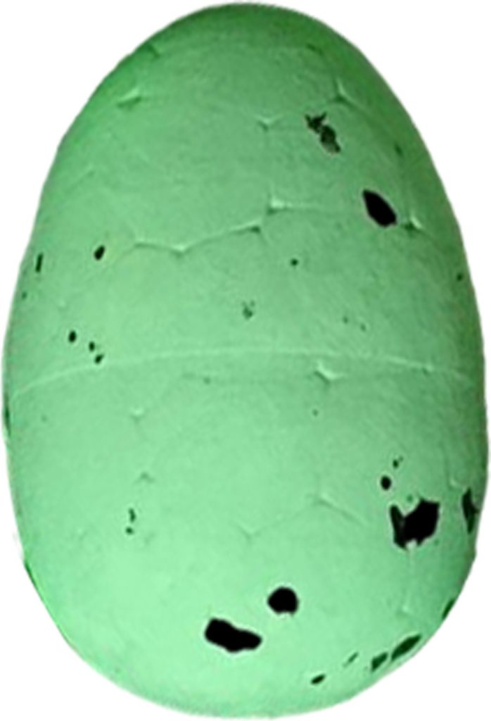Ostereier aus buntem Schaumstoff, realistisch aussehend, lebendige Farbe, ultraleicht, unzerbrechlich, künstliche Eier, Party-Ornamente, Grün, M,...