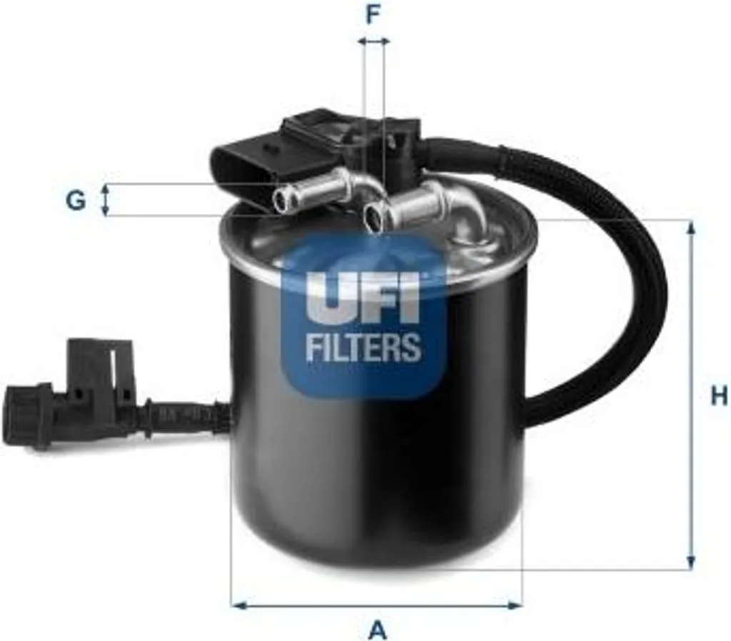 Filtre carburant UFI 24.149.00 protection moteur Mercedes A6510901552