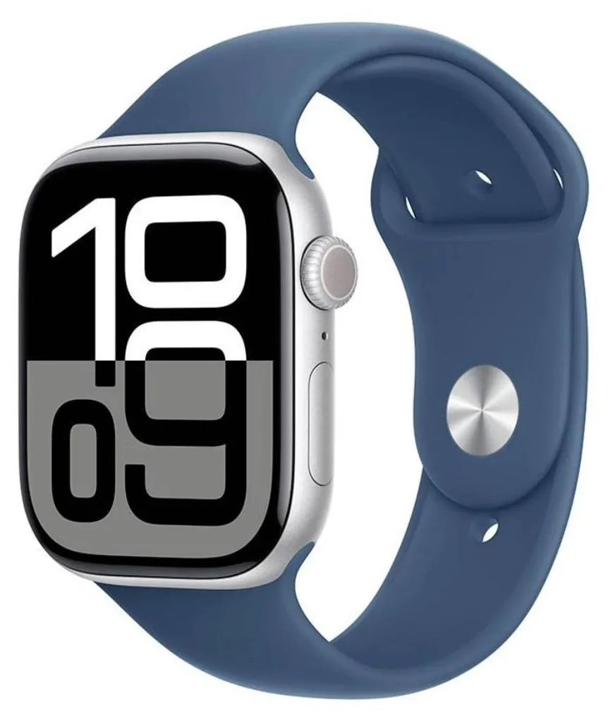 Montre Connectée Apple Watch Series 10 42mm GPS+Cellular Argent Denim