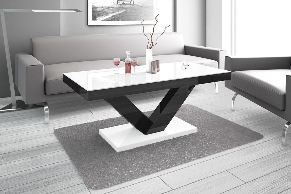 Design Couchtisch HV-888 Hochglanz Highgloss Tisch Produktbild 
