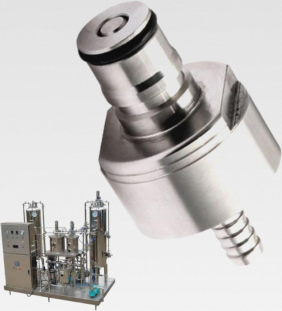 Kohlensäure Kappe | CO2-Karbonator für Keg-Post-Anschlüsse | Gegendruck Füllzubehör Zum Brauen Von Hausgebrautem Und Fruchtsäften