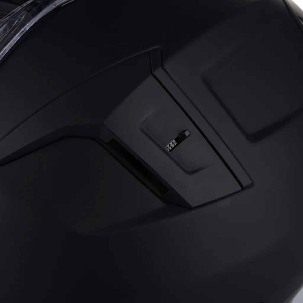 Casque LS2 OF603 Infinity II Solid Jet Noir Mat Taille L 59-60 cm - 11