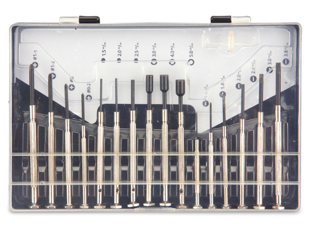 Feinmechaniker-Schraubendreherset, 16-teilig Produktbild 