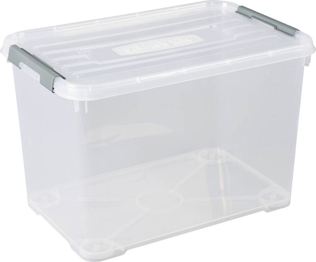 3-er Set HANDY+ Box 65L transparentný Obrázok produktu 