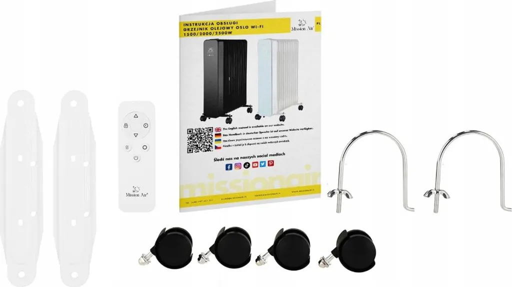 Sistema di Riscaldamento OSLO 2500W WiFi: Design e Performance - 4