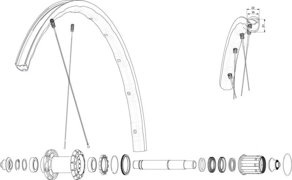 Roue de Vélo Route Mavic Ksyrium SL Arrière Argent 28 Pouces Fiable
