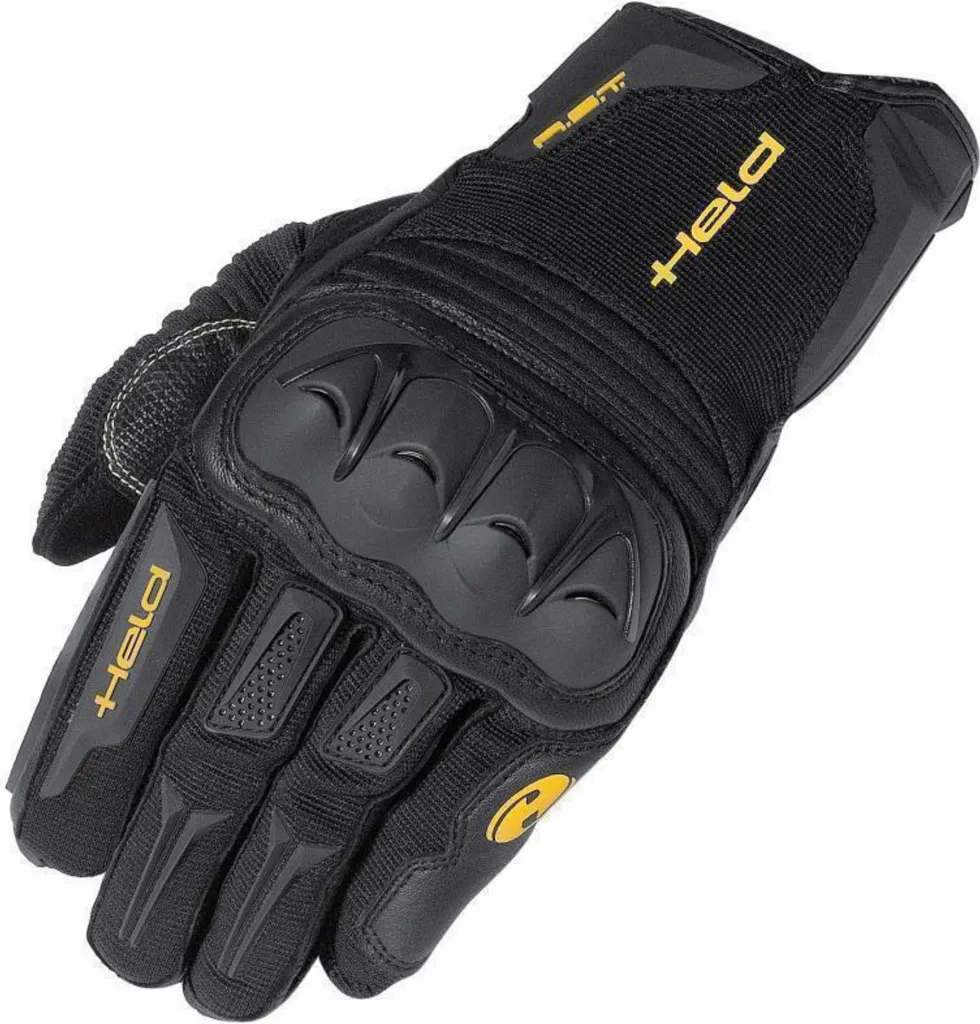 Gants Held Sambia Noir 8 : Finies les Mains Chaudes à Moto en Été