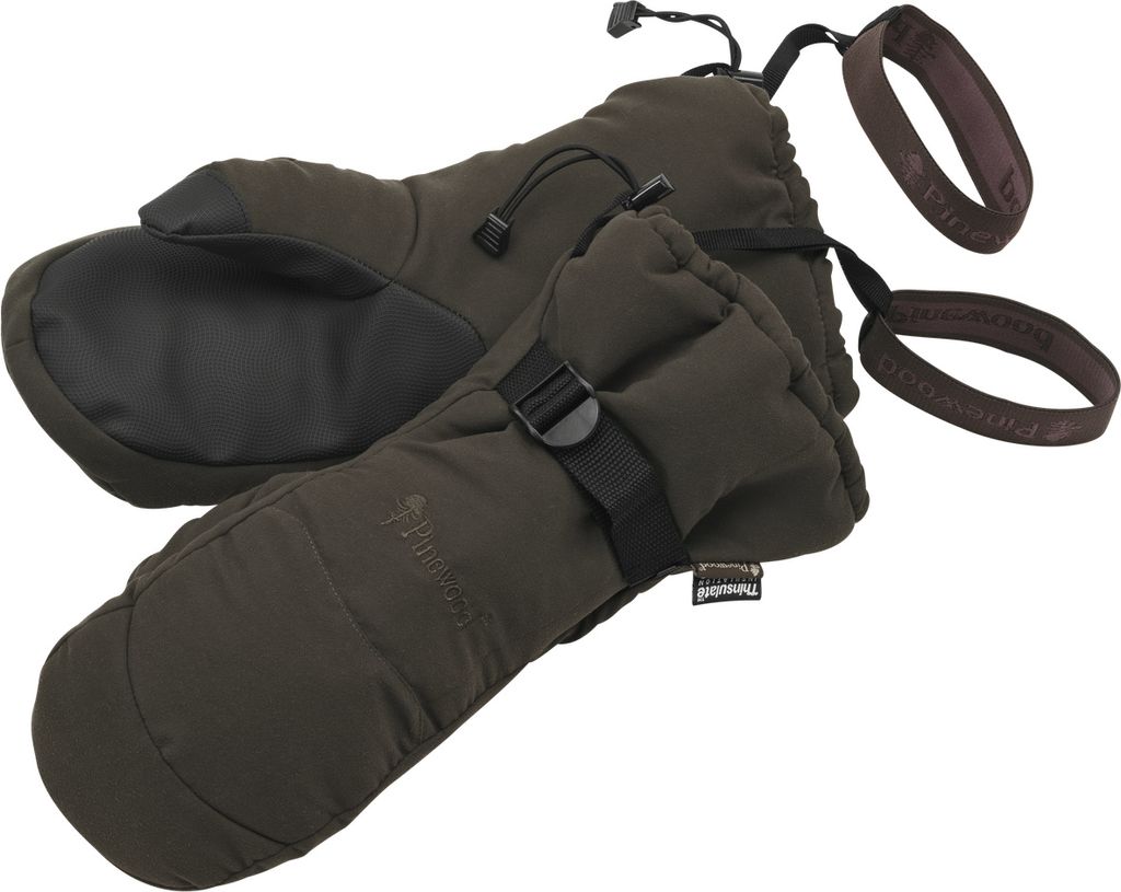 Pinewood Arktische Fäustlinge (9901) - Wildleder braun