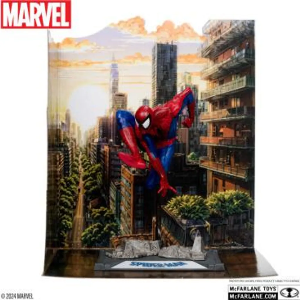 Miniature Marvel Spider-Man PVC 9cm #6 - Statue Iron Studios 1/10 - 9