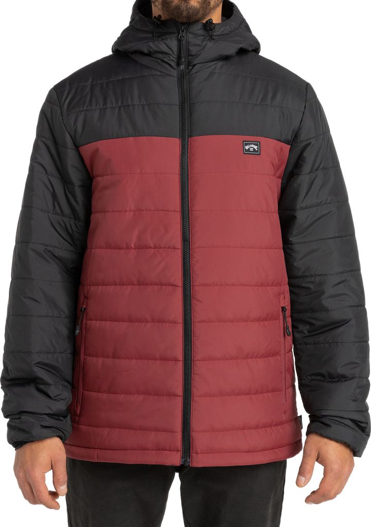 Herren Billabong Surf Check Steppjacke mit Kapuze S
