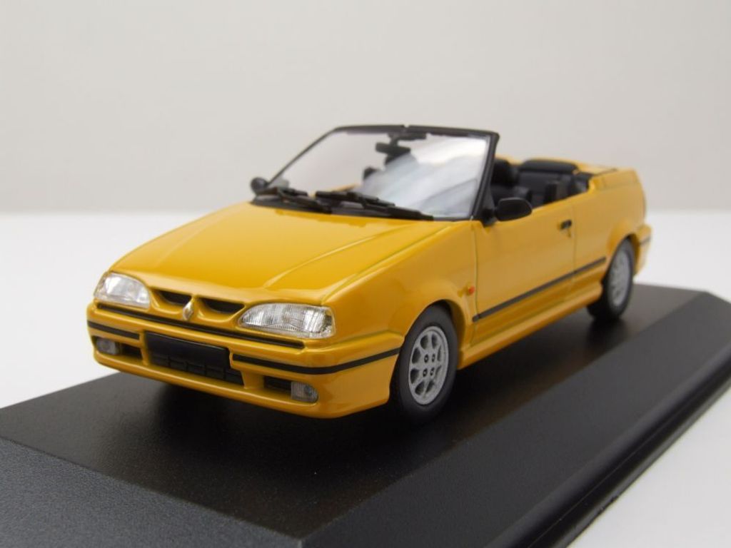 Minichamps 1:43 RENAULT 19 CABRIOLET – 1992 – YELLOW