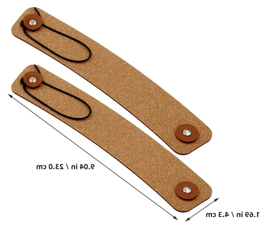 2 Stück Kaffeebecherhülle aus Kunstleder und Edelstahl, verstellbarer Becherüberzug mit einfacher Montage für Gastronomie und Hotellerie, ergon...