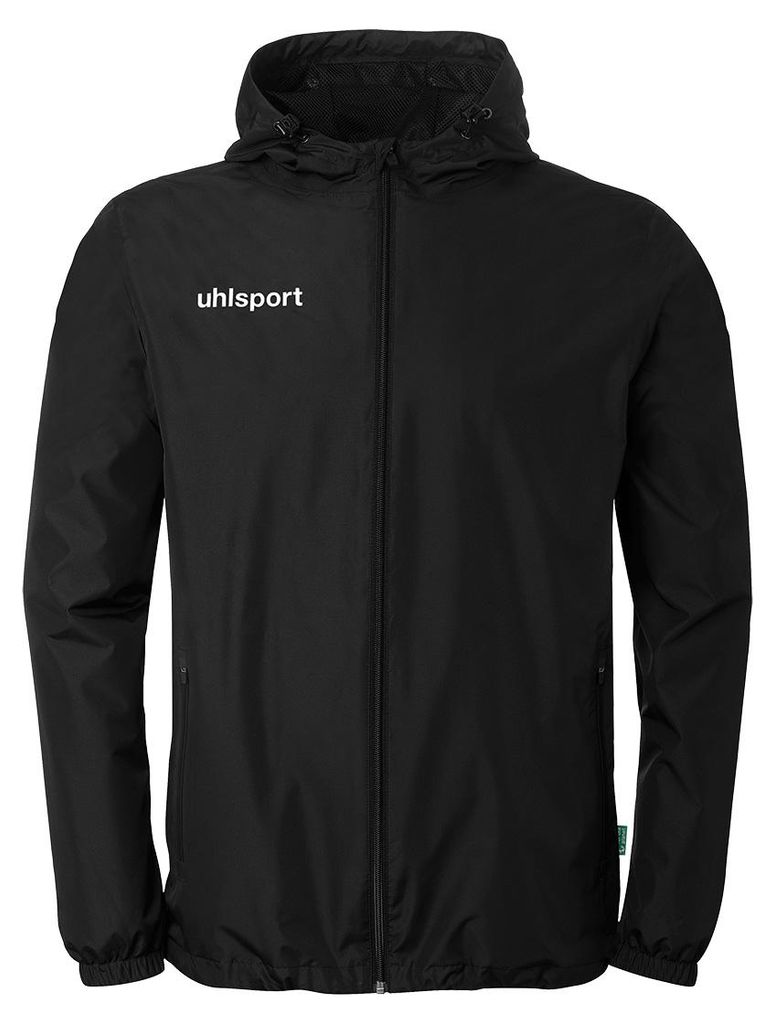 Kurtka przeciwdeszczowa Uhlsport Essential – czarno-biała, Zdjęcie produktu 