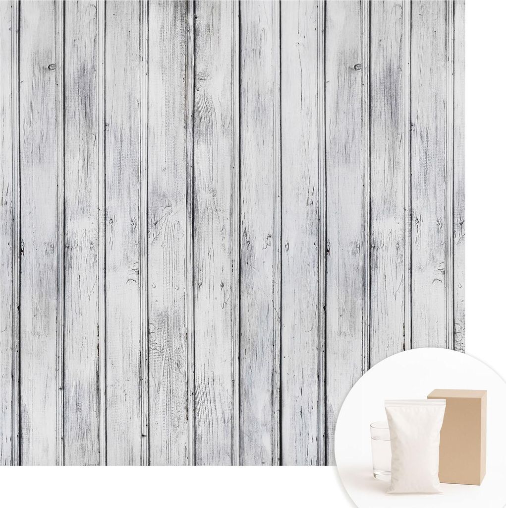 Fototapete - Wandbilder für Wohnzimmer - 250x250 cm - Dekorative Wandfolie - Modernes Design für Wanddekoration - Tapeten für Innenräume - Holz...