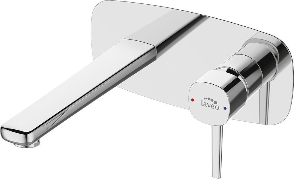 Unterputz-Waschtischarmatur Mit Klik Klak Stopfen Silber Chrom Pola Laveo