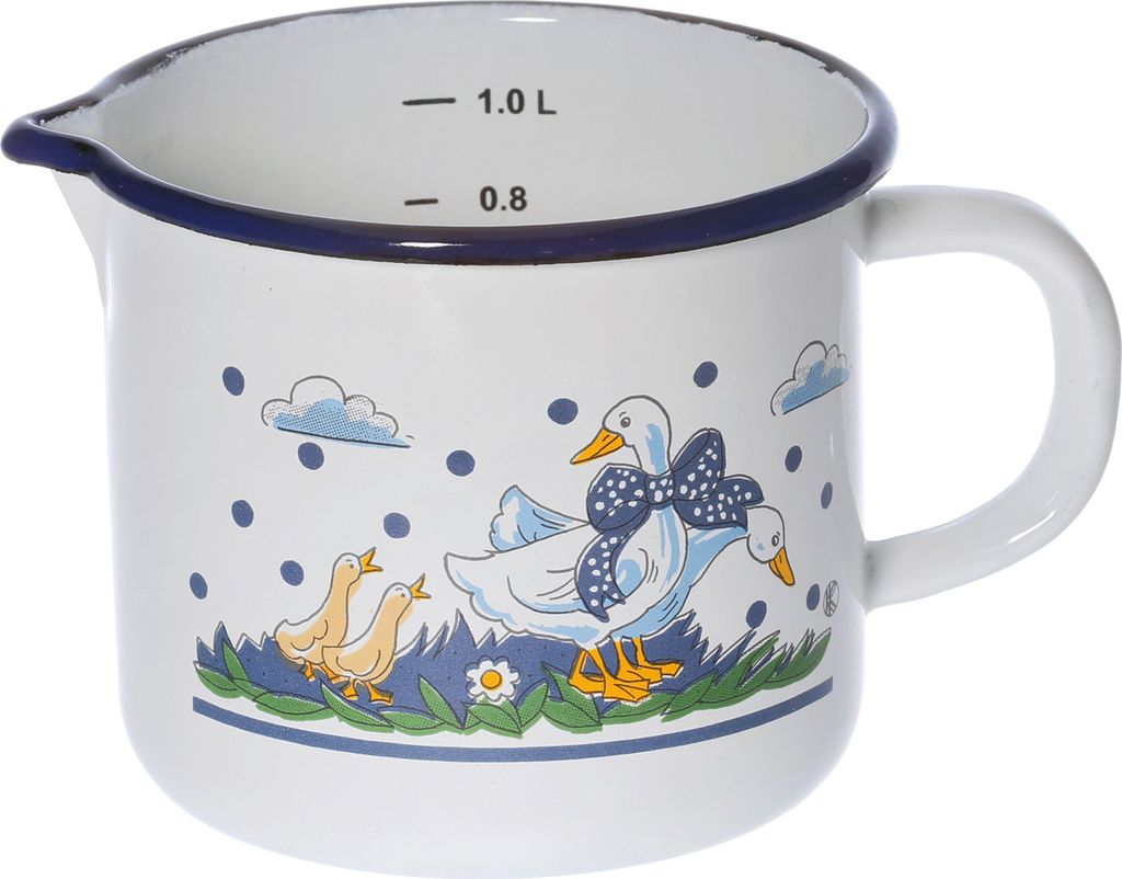 KARL KRÜGER Milchtopf Gänseglück mit Ausguss 1,5 Liter Obrázok produktu 
