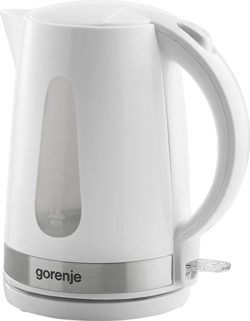 Bouilloire électrique Gorenje 1,7 L design blanc pour toute la famille