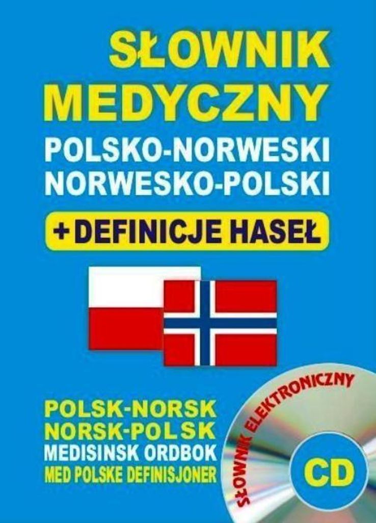 Slownik medyczny polsko-norweski + definicje hasel + CD (slownik elektroniczny)