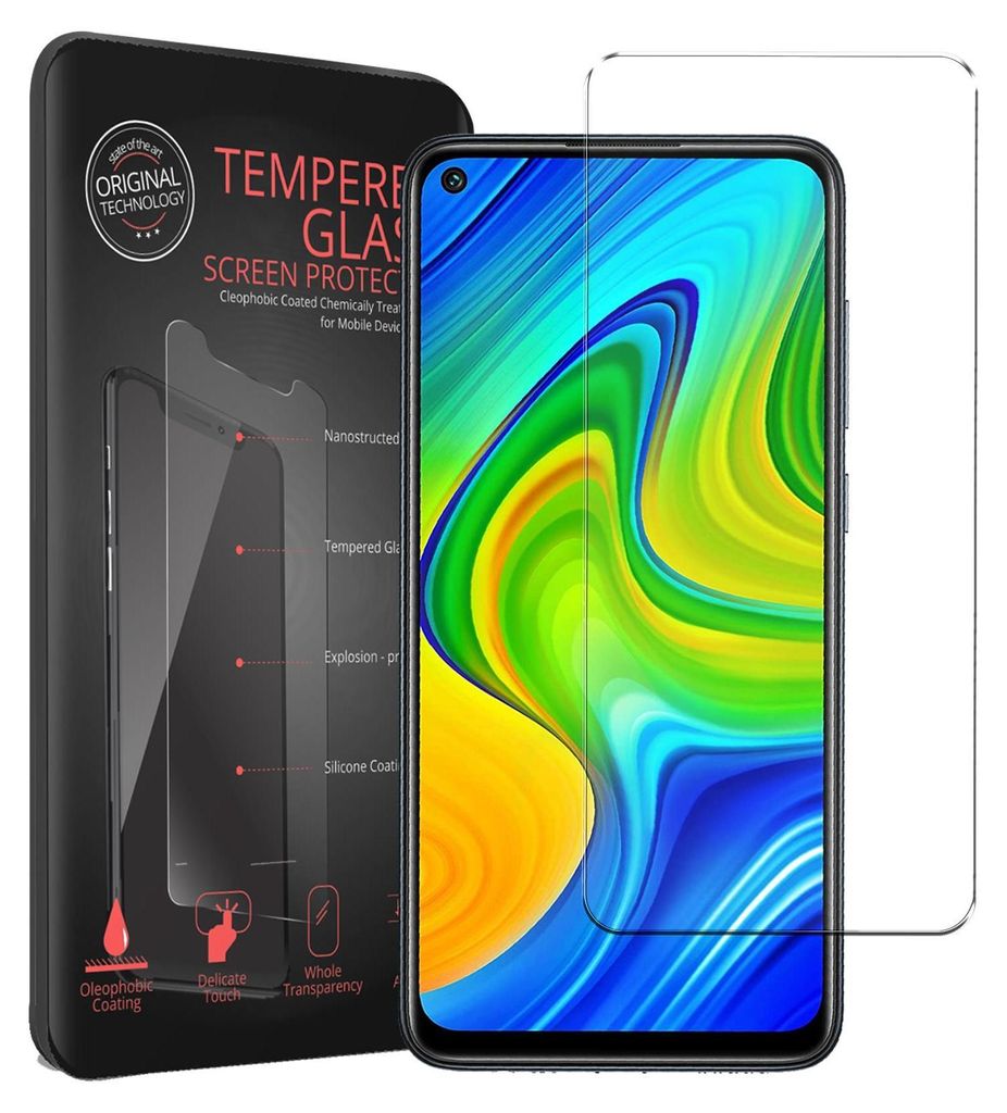 2x vetro blindato per Xiaomi Redmi Note 9 protezione dello Immagine del prodotto 