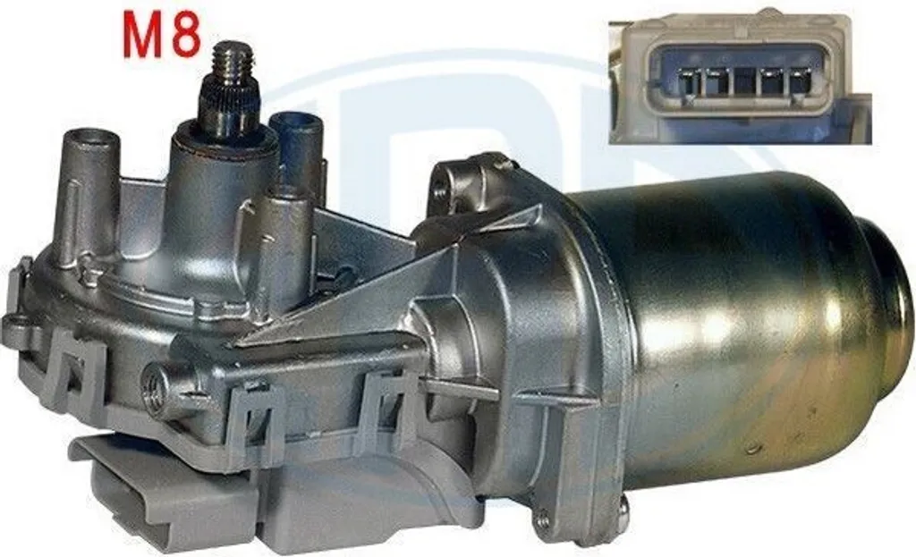 Moteur d'essuie-glace avant pour Megane 2 - Système de balayage 12V ERA