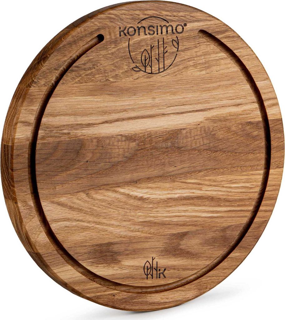 KONSIMO Krájecí prkénko "LESTE", dub ošetřený olejem, Obrázek produktu 